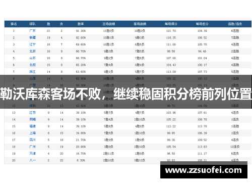 勒沃库森客场不败，继续稳固积分榜前列位置